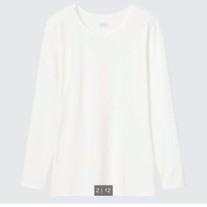 Brand New in Packaging Uniqlo HEATTECH Crew Neck Long Sleeve T-Shirt
